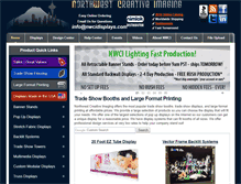 Tablet Screenshot of nwcidisplays.com